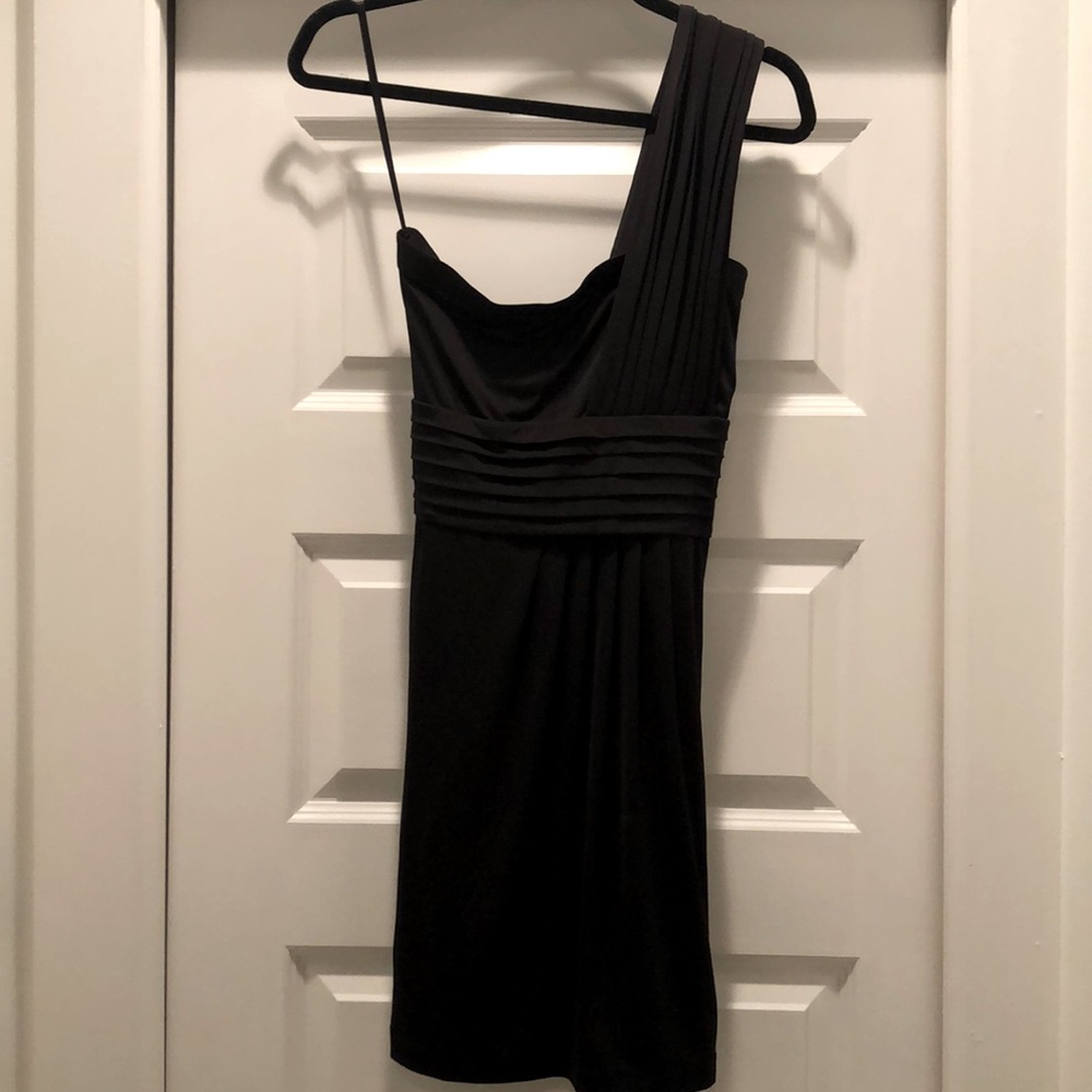 BCBGeneration Black Mini Cocktail Dress